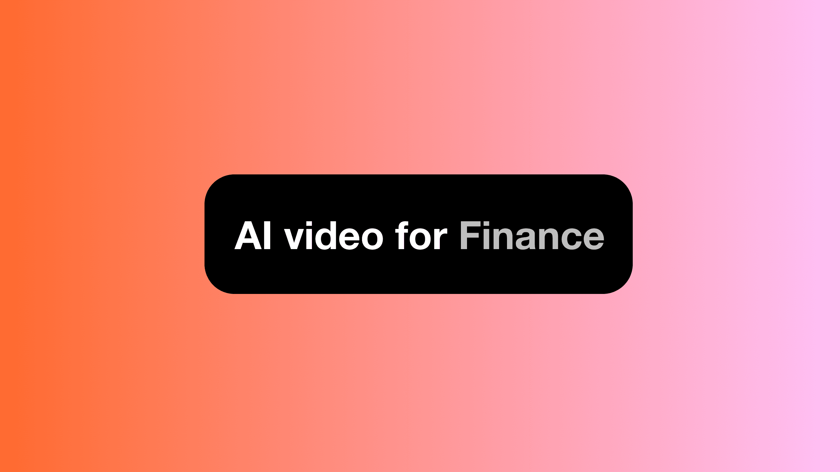 AI Video for Financial Services: Compliant Content at Speed