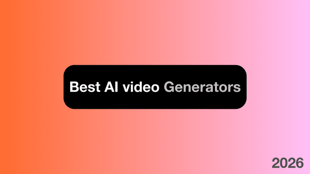 Best AI Video Generators for Beginners in 2026 | DeepReel Blog