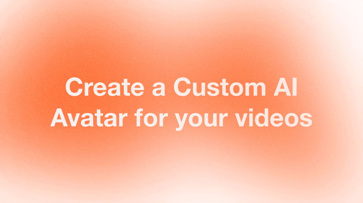 How to Create a Custom AI Avatar for Your Videos | DeepReel Blog