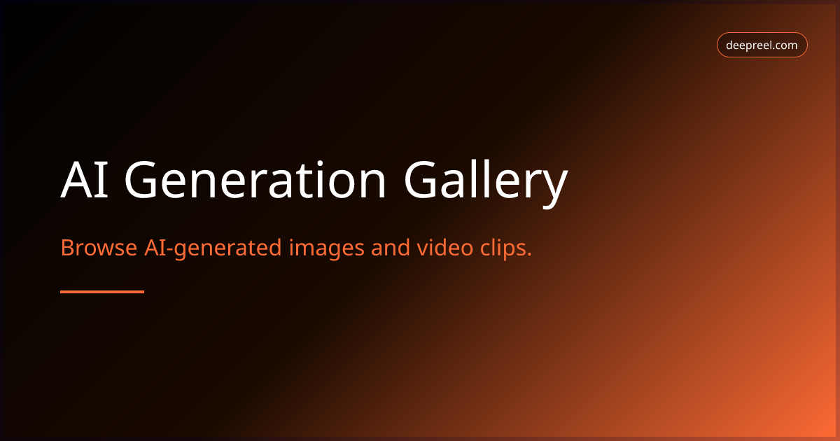 AI Generation Gallery - Explore AI-Created Images & Videos
