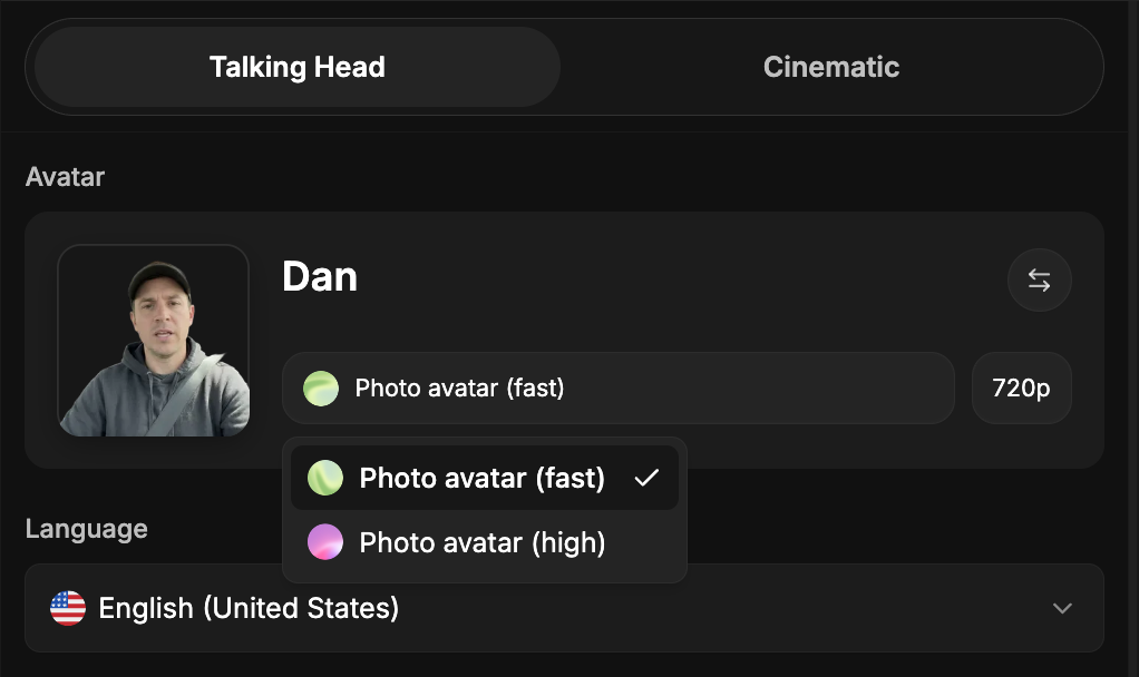 Cinematic avatars, new AI models, and a redesigned editor